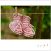 Baby Girl Card