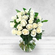 Luxury White Rose Bouquet | Upgrade